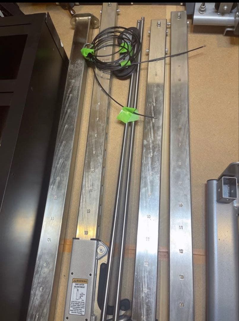 TUFFSTUFF(タフスタッフ)パワーラック　ハイ/ロープーリーオプション付き