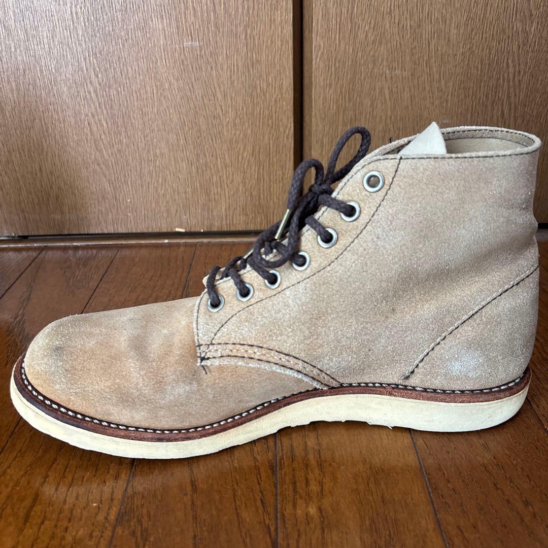 REDWINGレッドウィングスウェードブーツ8167US8ハーフ