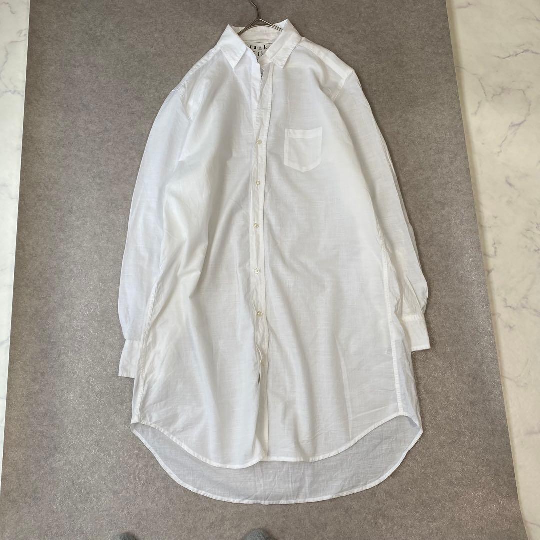 【美品】Frank&Eileenフランクアンドアイリーン　シャツワンピース　白