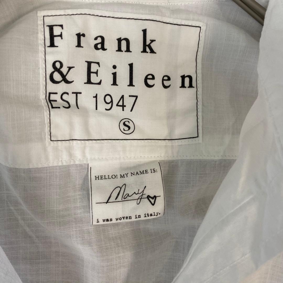 【美品】Frank&Eileenフランクアンドアイリーン　シャツワンピース　白