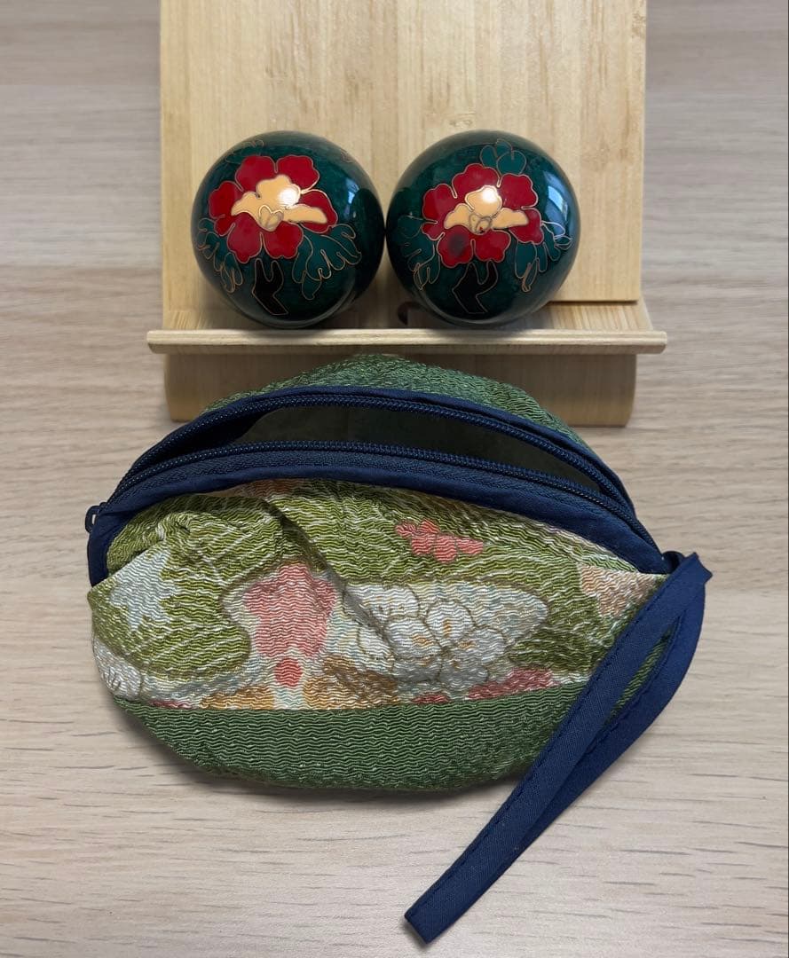 【 如意宝珠な縁起物 希少逸品】銀座ギャラリー購入 不思議な音を奏でる「音玉」