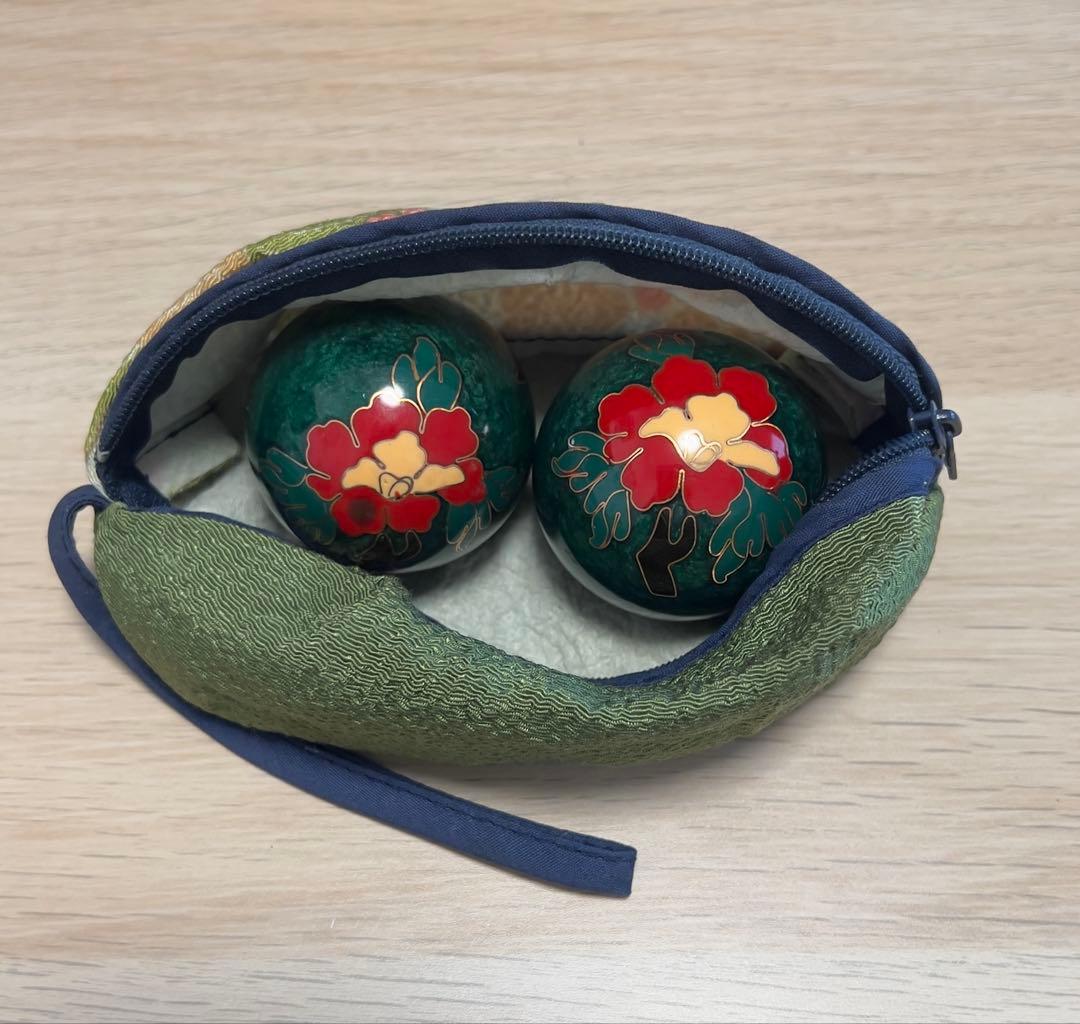 【 如意宝珠な縁起物 希少逸品】銀座ギャラリー購入 不思議な音を奏でる「音玉」