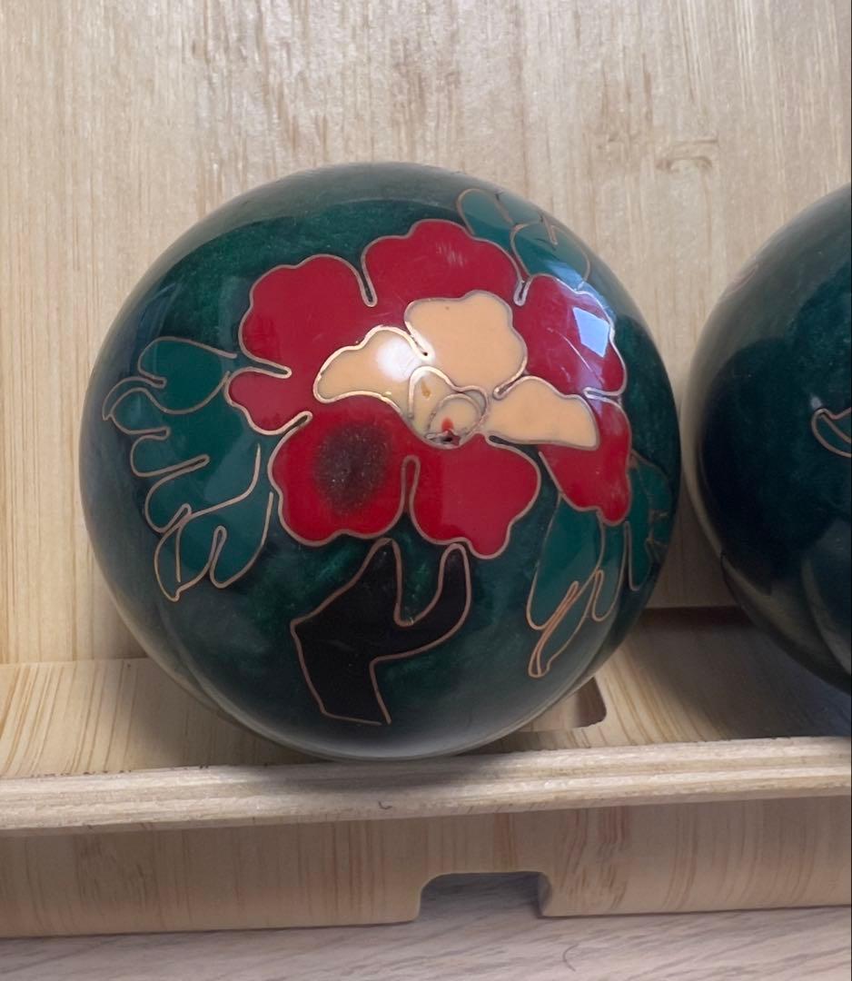 【 如意宝珠な縁起物 希少逸品】銀座ギャラリー購入 不思議な音を奏でる「音玉」