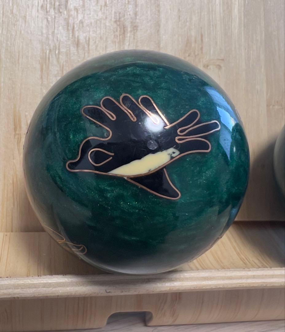 【 如意宝珠な縁起物 希少逸品】銀座ギャラリー購入 不思議な音を奏でる「音玉」