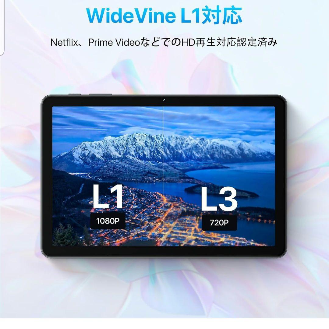 Android15 タブレット10インチ WiFi 18GB+128GB 2TB