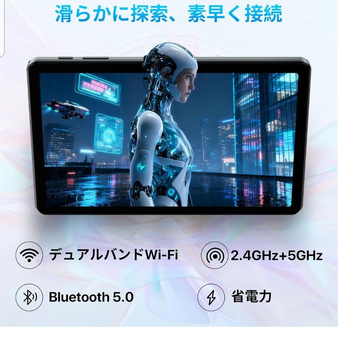 Android15 タブレット10インチ WiFi 18GB+128GB 2TB