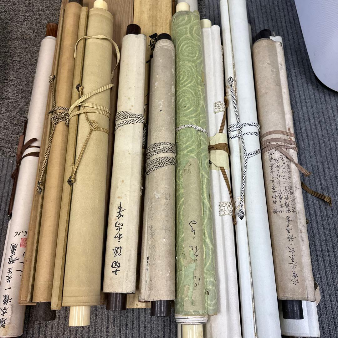 掛軸，掛け軸 ，漢字，畫，掛軸セット30点まとめ