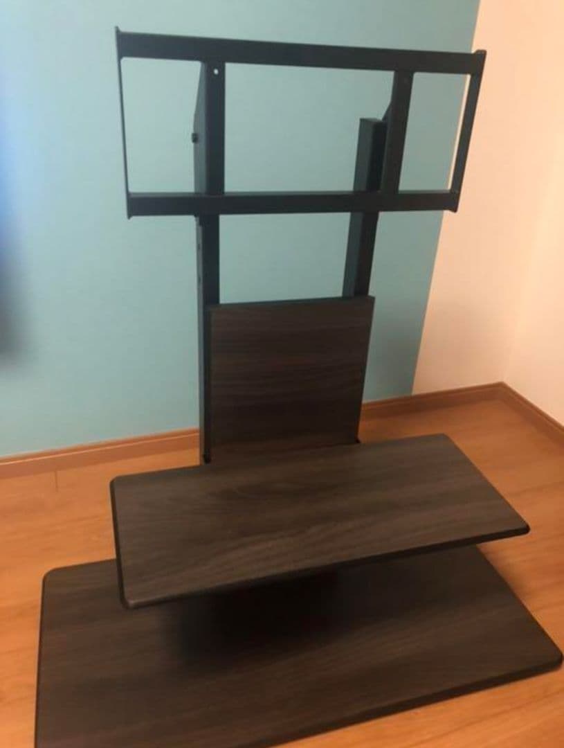 壁寄せテレビスタンド ~65v型対応 高さ調節可能 KF-970