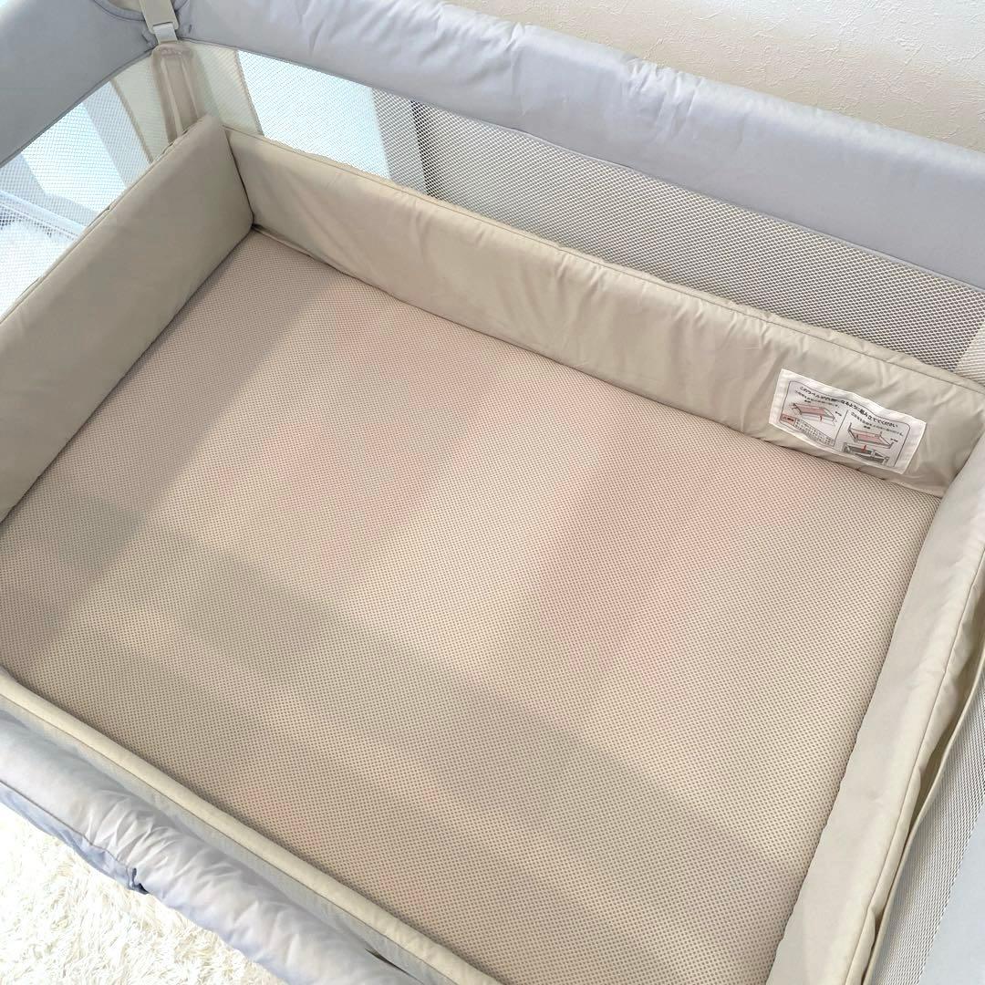 ✨未使用級✨アップリカ ココネルエアー AB ベビーベッド 折りたたみ 収納