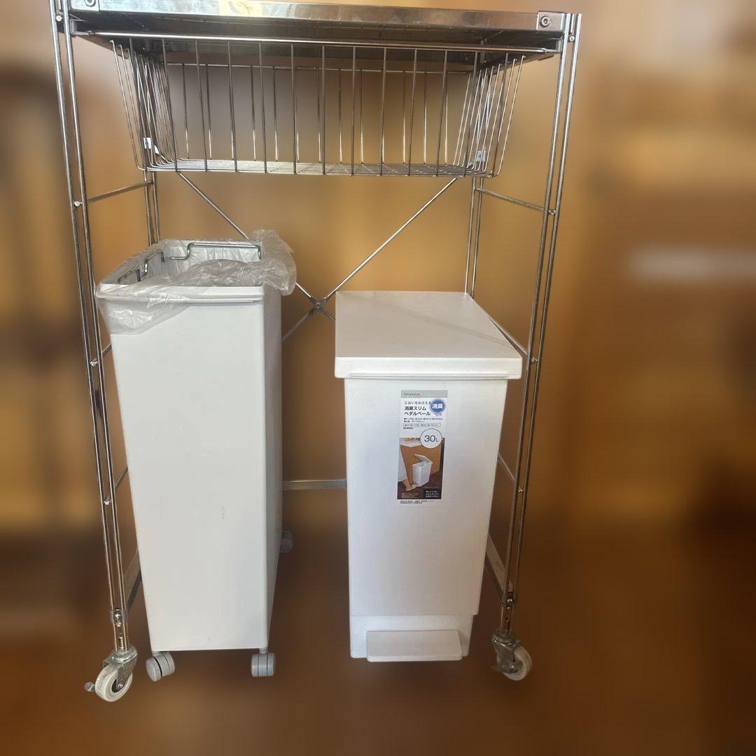 無印良品ステンレスユニットシェルフ