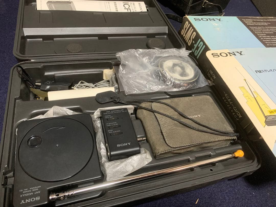 SONY ICF-SW1S ラジオセット