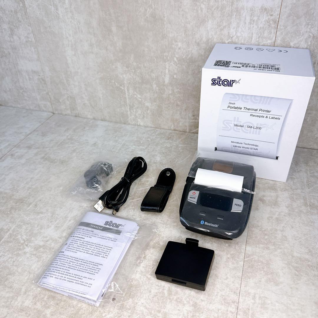 スター STAR SM-L200 モバイルレシートプリンター　 プリンター