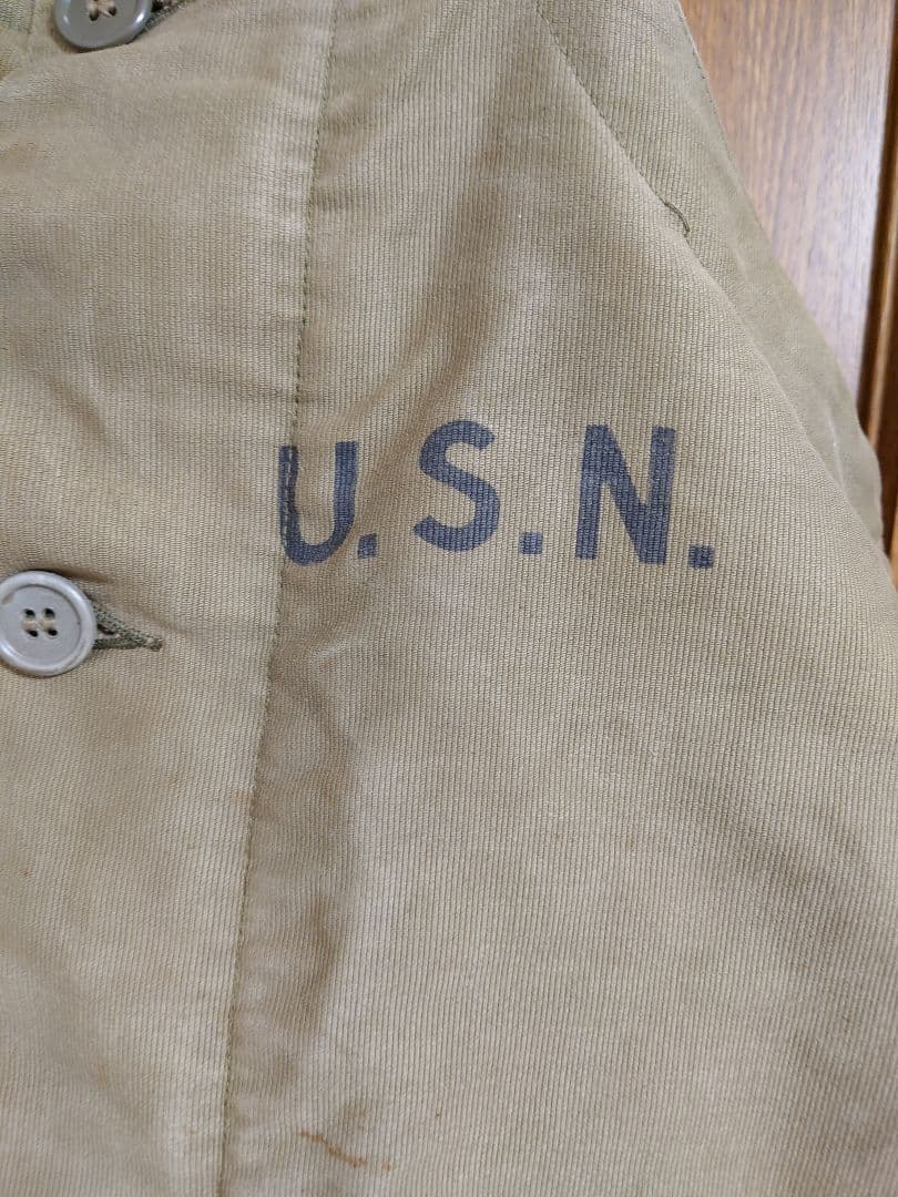 【実物】N-1 オーバーオール　N-1デッキジャケット