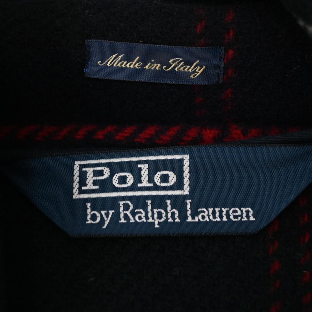 48864★冬 ポロラルフローレン ダッフルコート ダークネイビー