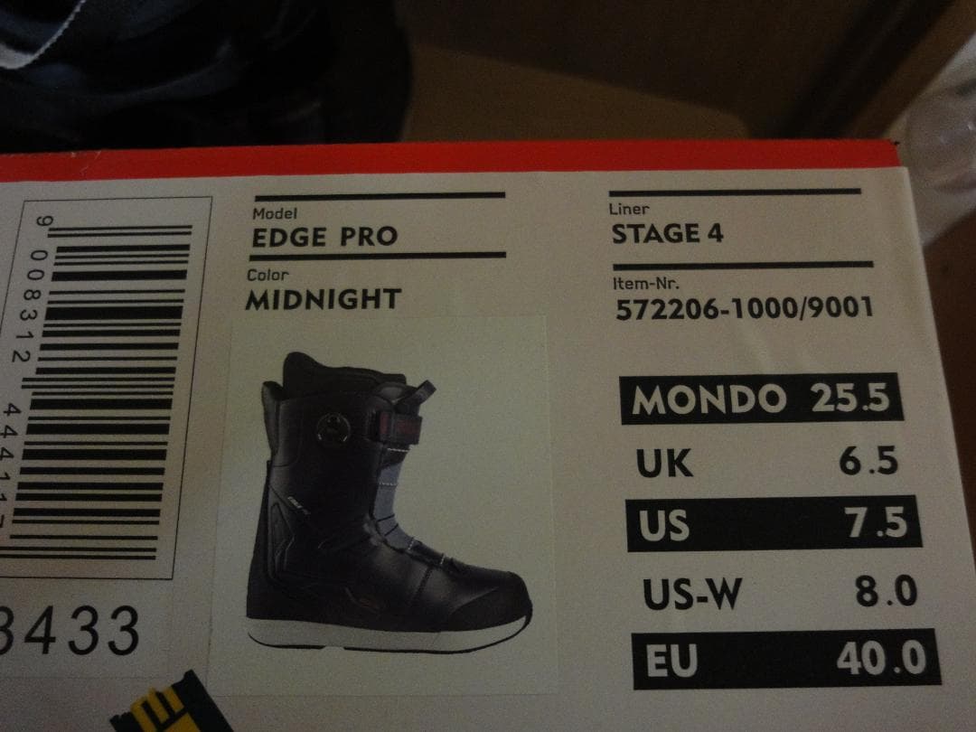 スノーボード DEELUXE EDGE PRO 25.5