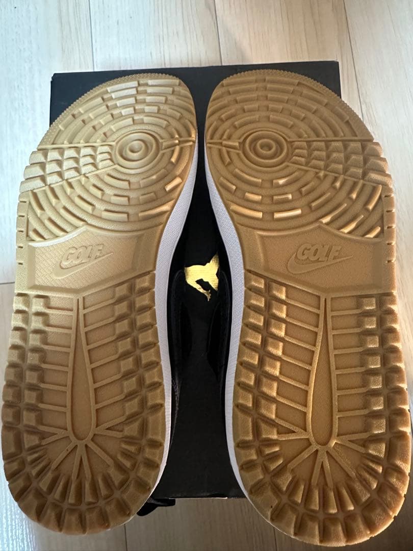 新品Nike Air Jordan 1 Low Golf BlackGum 28