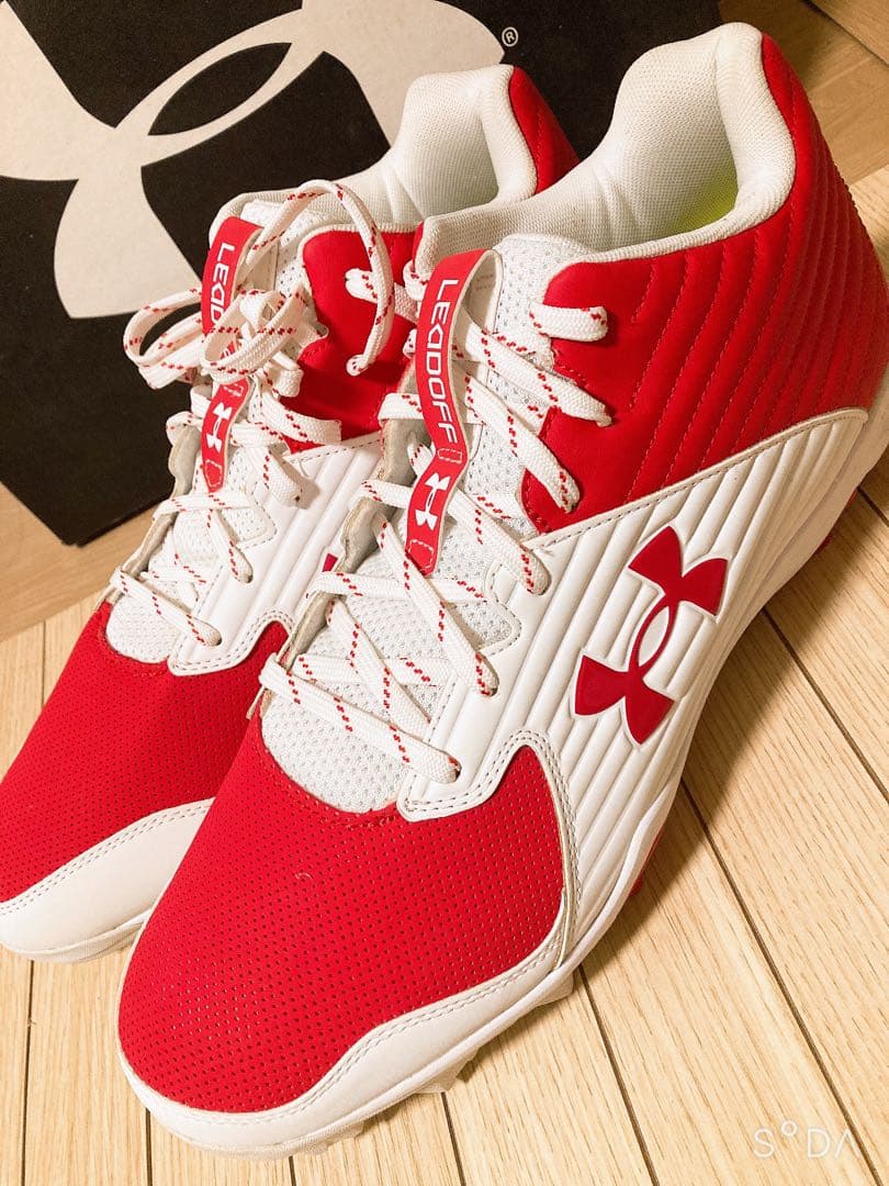 アンダーアーマー　野球ポイントスパイク　1234