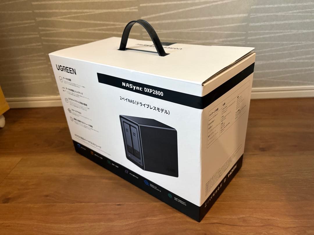 【新品未使用】UGREEN NASync DXP2800