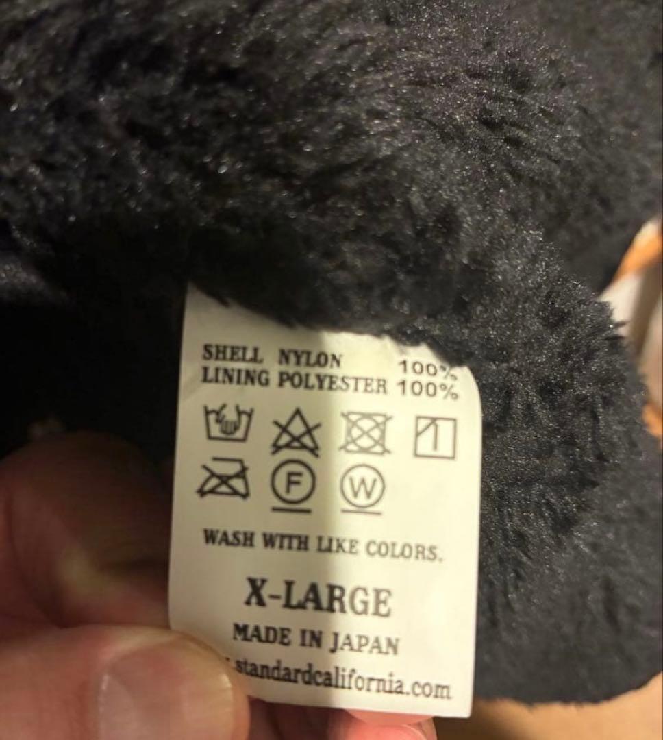 Standard California フリース裏地ジャケット