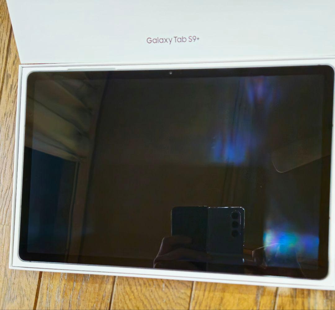 美品 Galaxy Tab S9+ (plus) 256GB 純正カバー付き