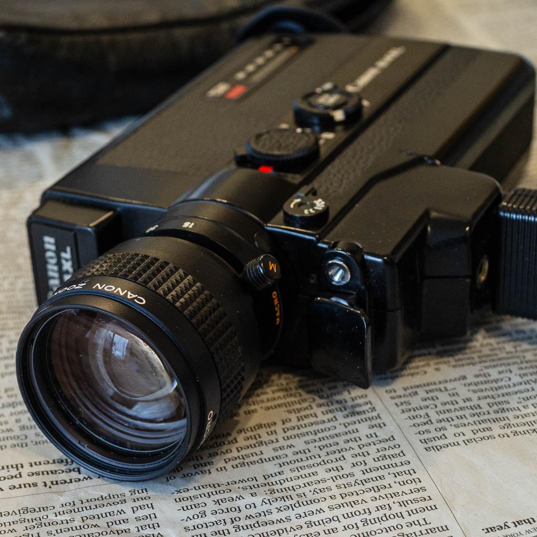 フィルムカメラ Canon 514XL C-8 9-45mm 1:1.4 MACRO 8mm