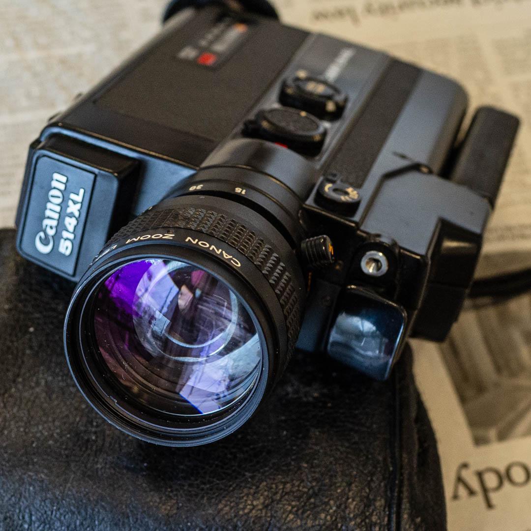 フィルムカメラ Canon 514XL C-8 9-45mm 1:1.4 MACRO 8mm