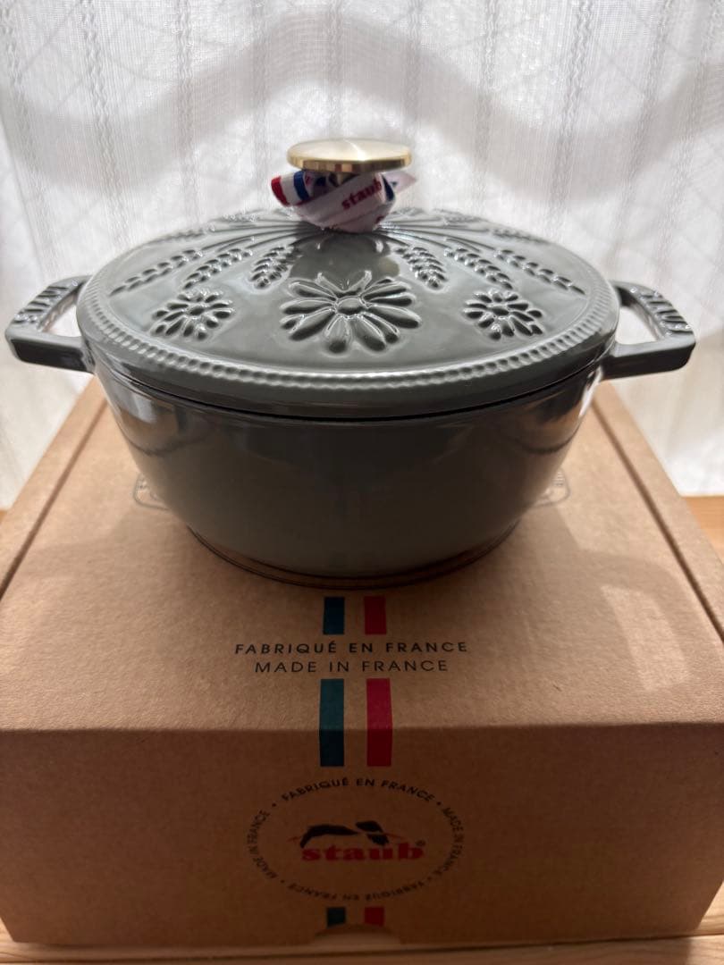 【新品】ストウブ マーガレット ユーカリ ワナベS