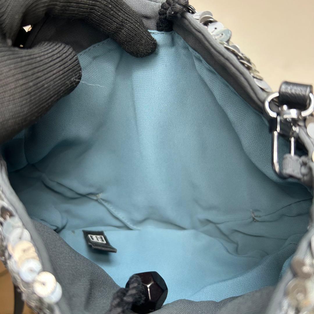 未使用級　ジャマンピュエッシュ　ショルダーバッグ　ポーチ　スパンコール　ハート型