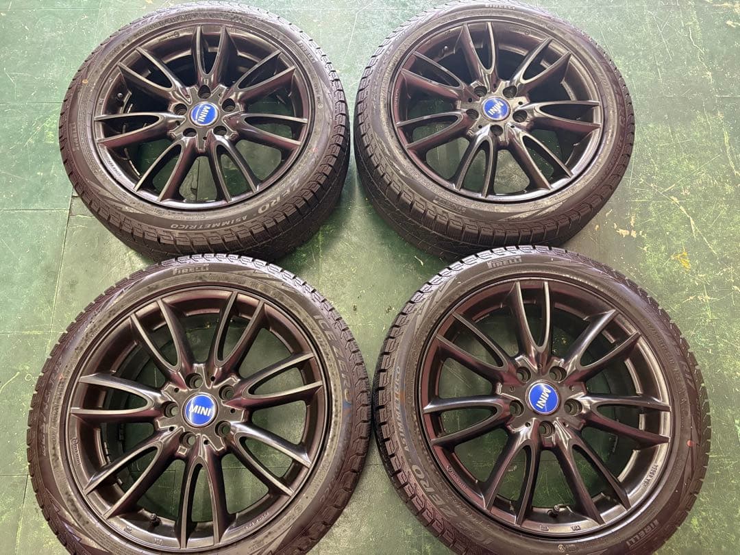 ① 送料込◎MINI等へ MAK アルミ&スタッドレス【225/45R17】