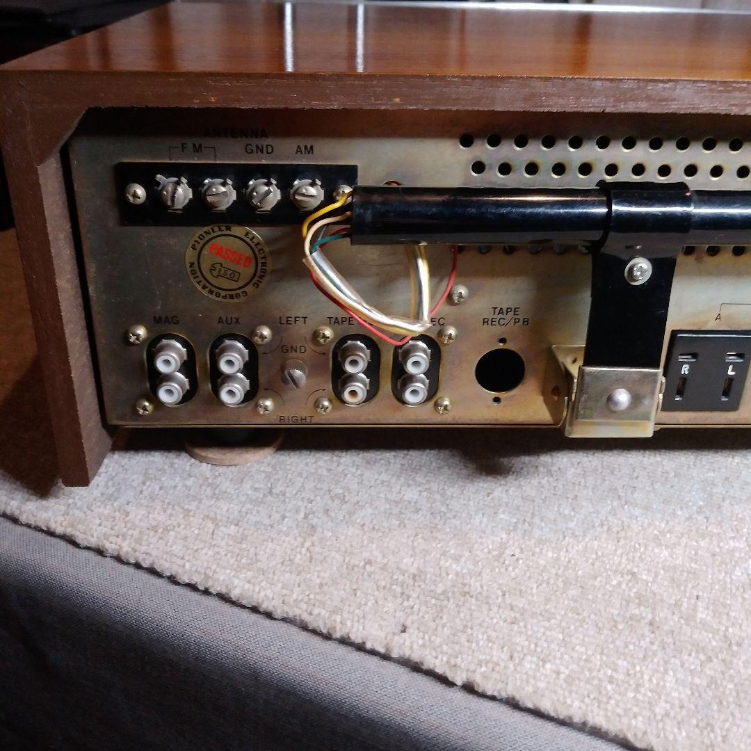 動作品　パイオニアSX-45 ステレオ レシーバー