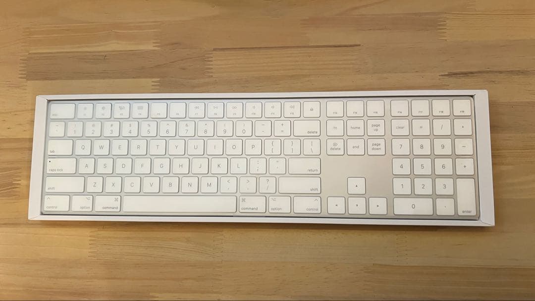 Apple Magic Keyboard(テンキー付き)-英語(US)-シルバー