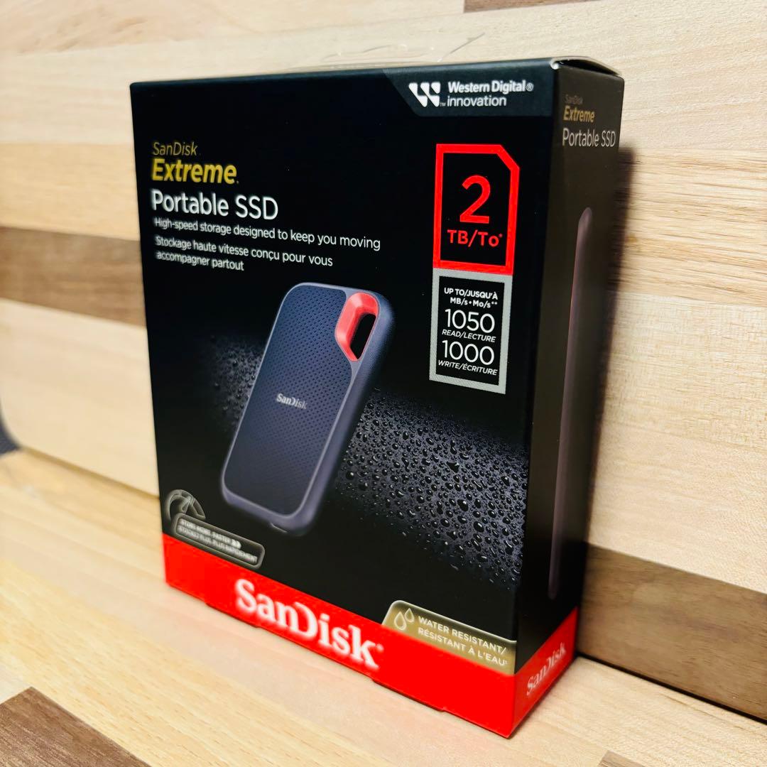 New 2テラ 外付けSSD