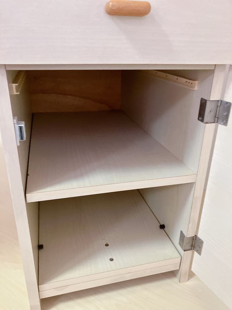 brother ブラザー　バタフライテーブル　作業台　コンセント穴付き　木製