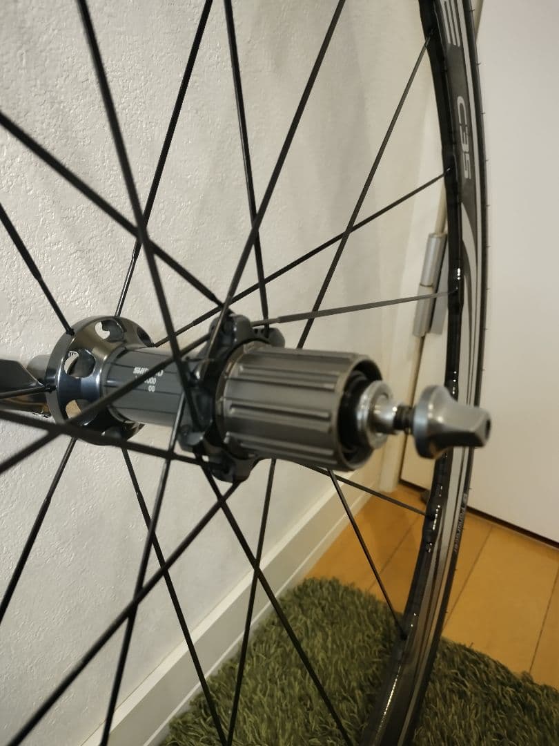 Dura-Ace WH-9000 C35軽量カーボンホイール｜11s 前後セット