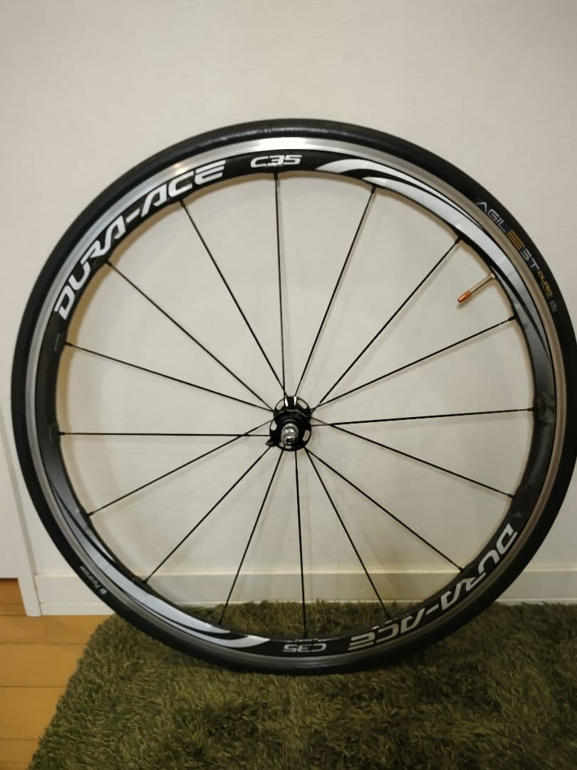 Dura-Ace WH-9000 C35軽量カーボンホイール｜11s 前後セット