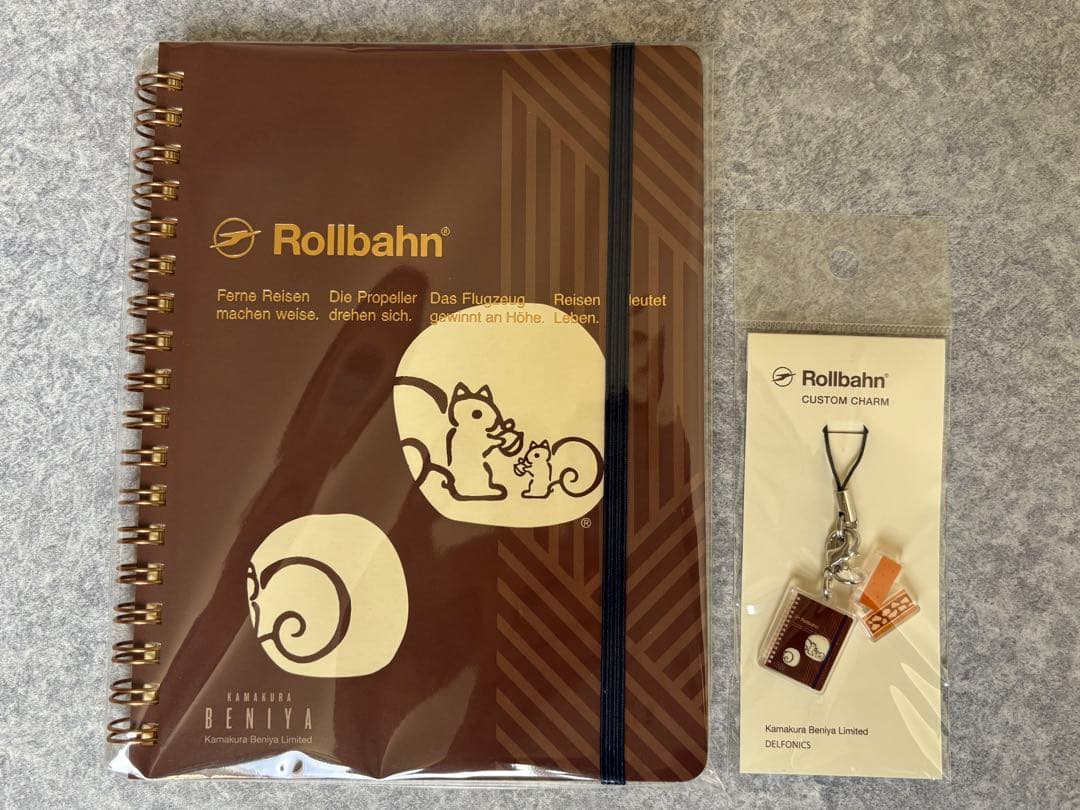 【クルミっ子✖️ロルバーン】ポケット付メモL・チャーム 6点セット