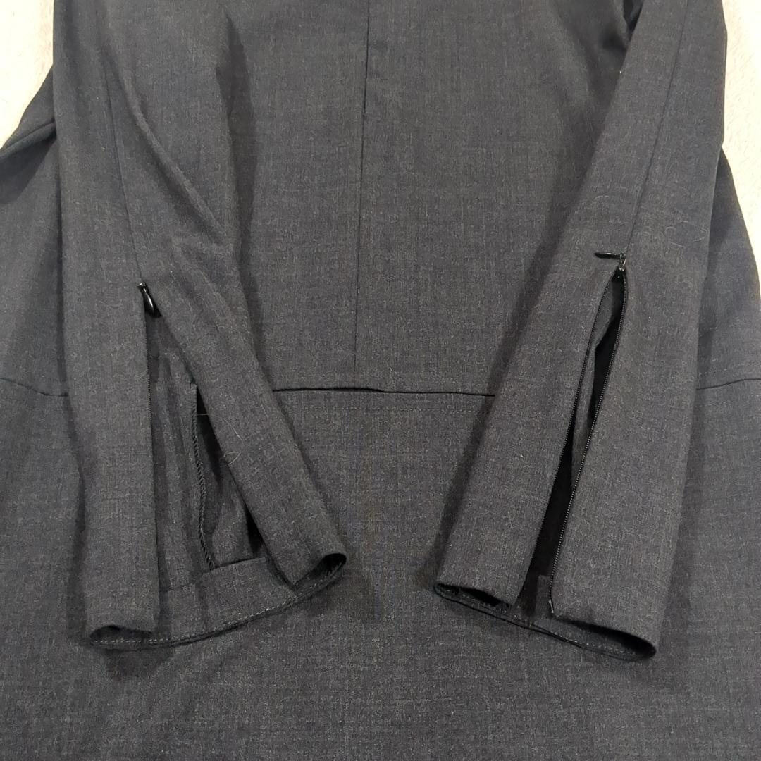 GUCCI グッチ トムフォード期 長袖 ワンピース L相当 グレー イタリア製