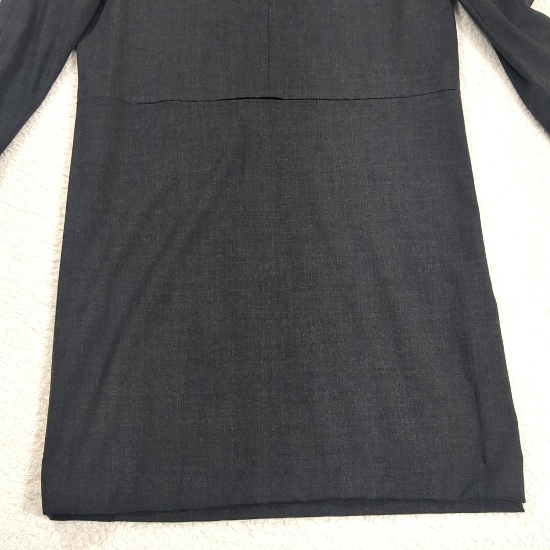 GUCCI グッチ トムフォード期 長袖 ワンピース L相当 グレー イタリア製