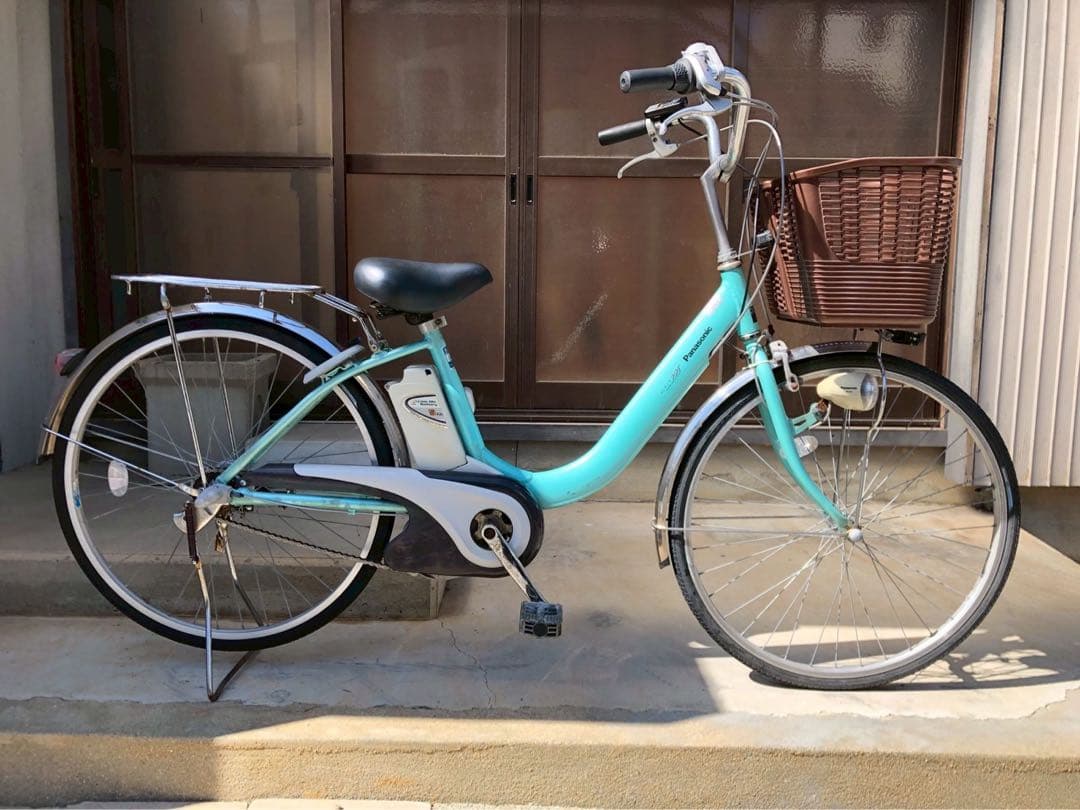 電動自転車　№6810 パナソニック　アルフィットビビ　26インチ