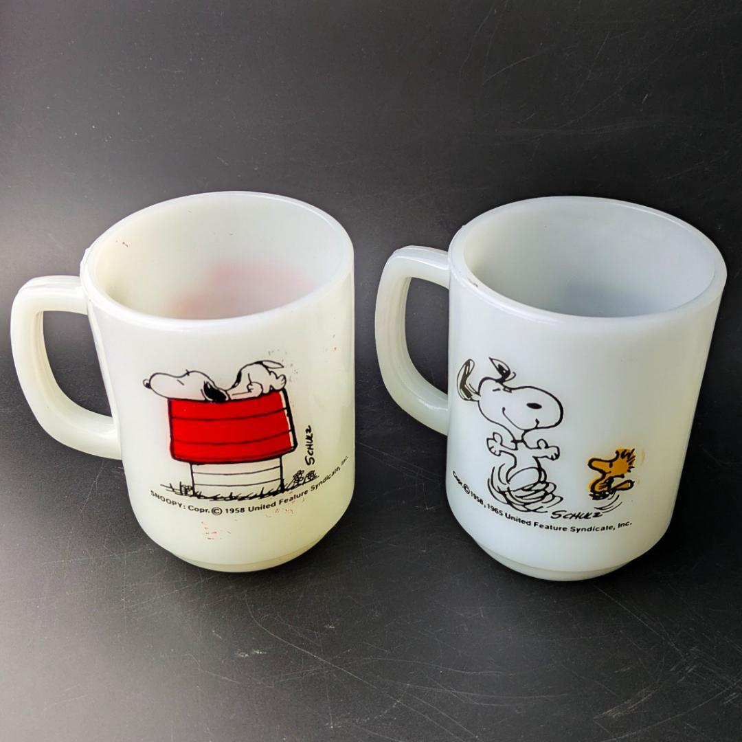cocoさん専用ファイヤーキング スヌーピー＆ウッドストック ヴィンテージマグ