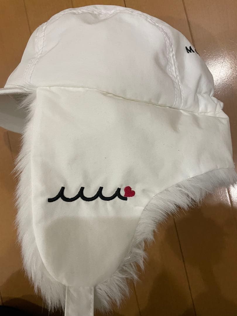 【希少】muta MARINE ファー付き イヤーフラップキャップ タグ付き