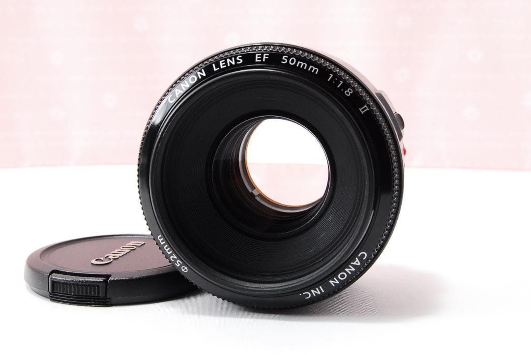 Canon キャノン EF 50mm F1.8 Ⅱ〓明るい単焦点レンズ〓