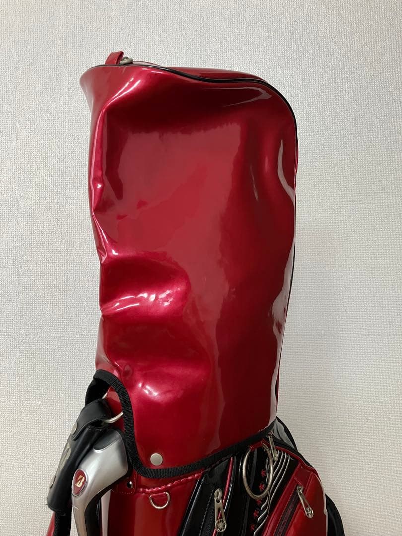 BRIDGESTONE (ブリヂストン )ゴルフ キャディバッグ レッド