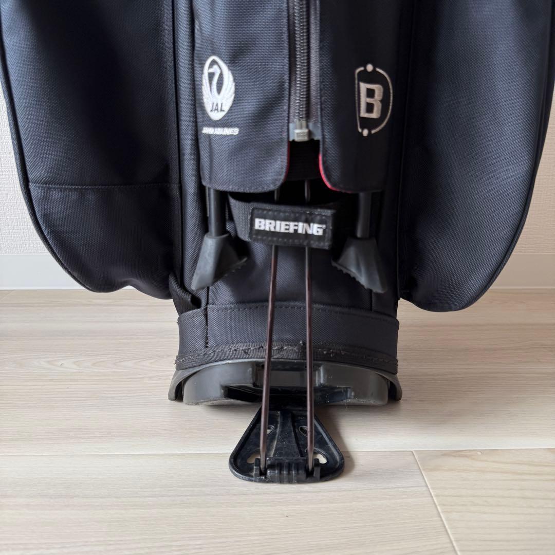 限定コラボ　JAL オリジナル　ブリーフィング　キャディバッグ　黒 濃紺