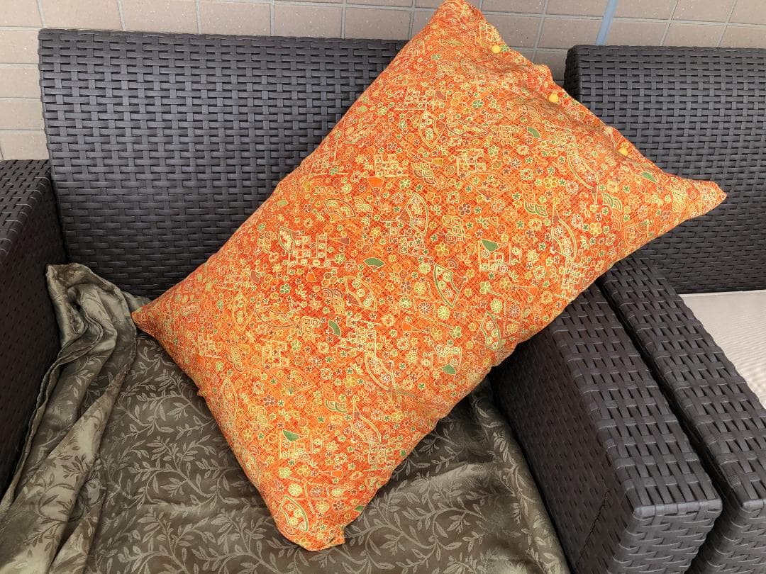 PC-3516　　枕カバー　　シルク　正絹　絹