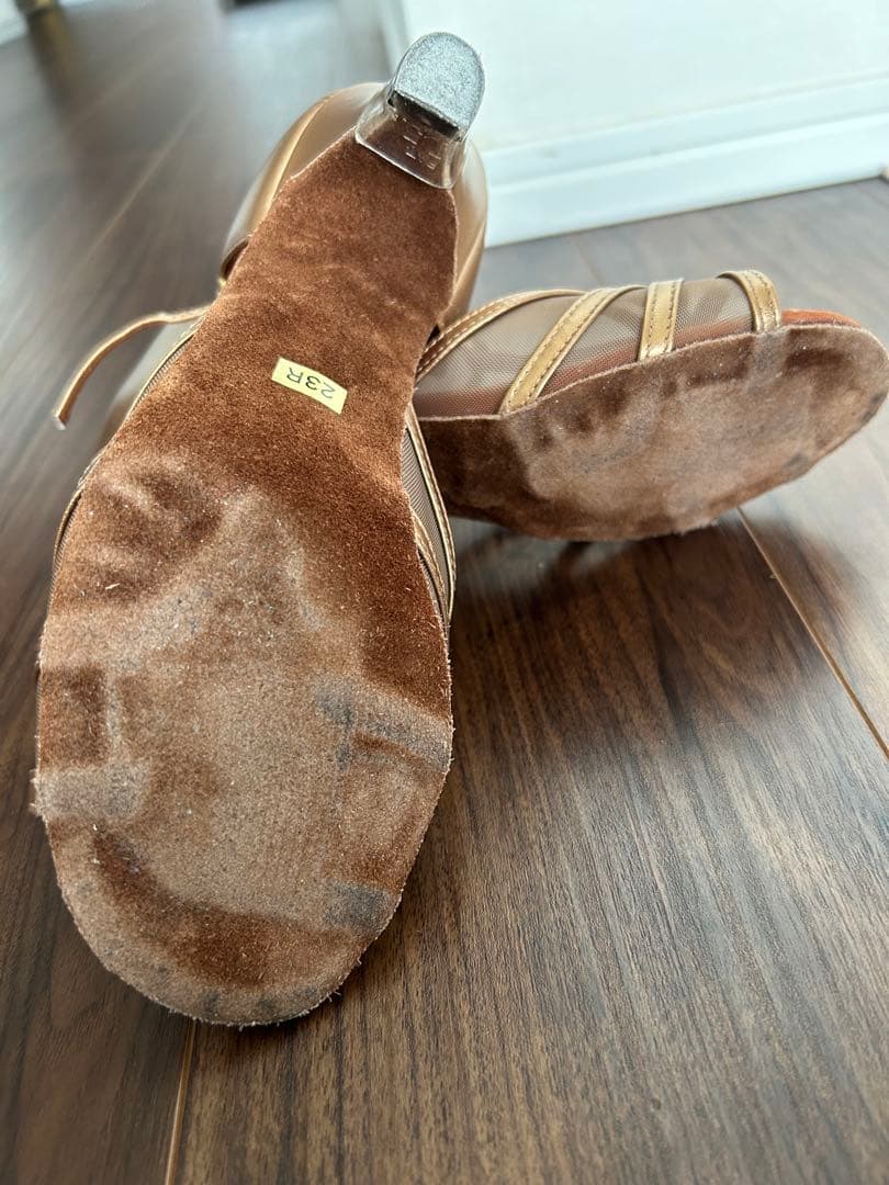 大幅値下げ！社交ダンスシューズBunzo 如月 23R 兼用シューズ超美品