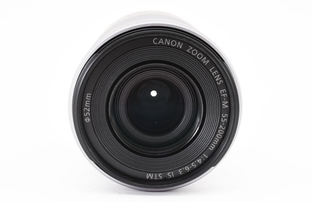 1月23日限定♪Canon EF-M 55-200mm IS STM シルバー