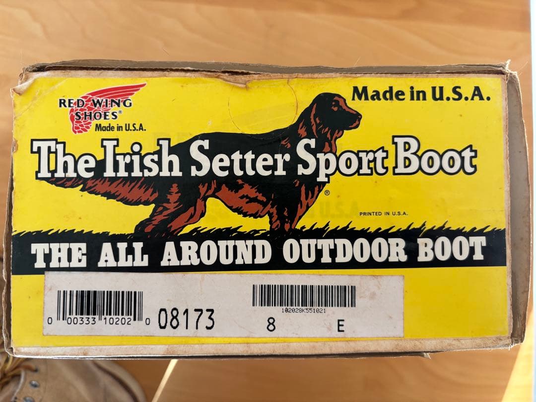 【てん】香港返還モデル レッドウィング 8173 アイリッシュセッター
