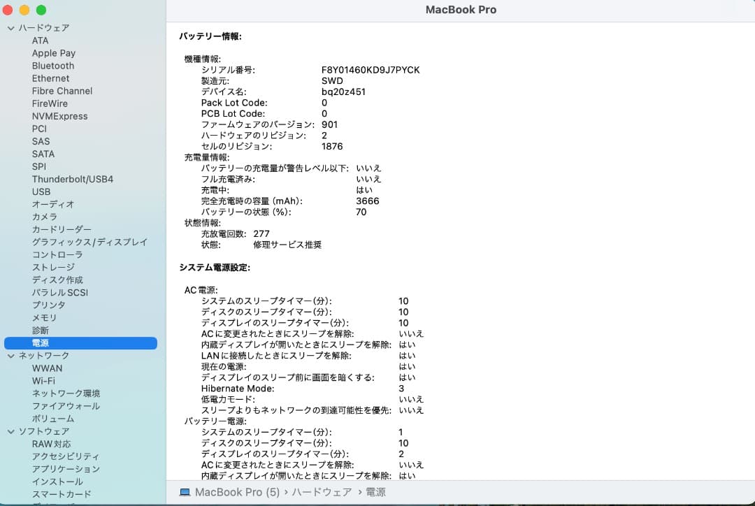 MacBook Pro 13インチ（2020）16GB / 1TB ｜初期化済