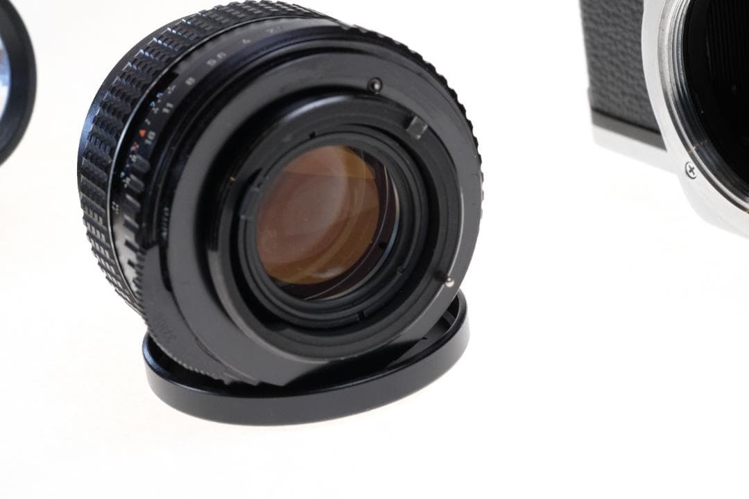 極上外観 完動品 ペンタックス SPF+SMC 55mm F1.8 モルト交換済